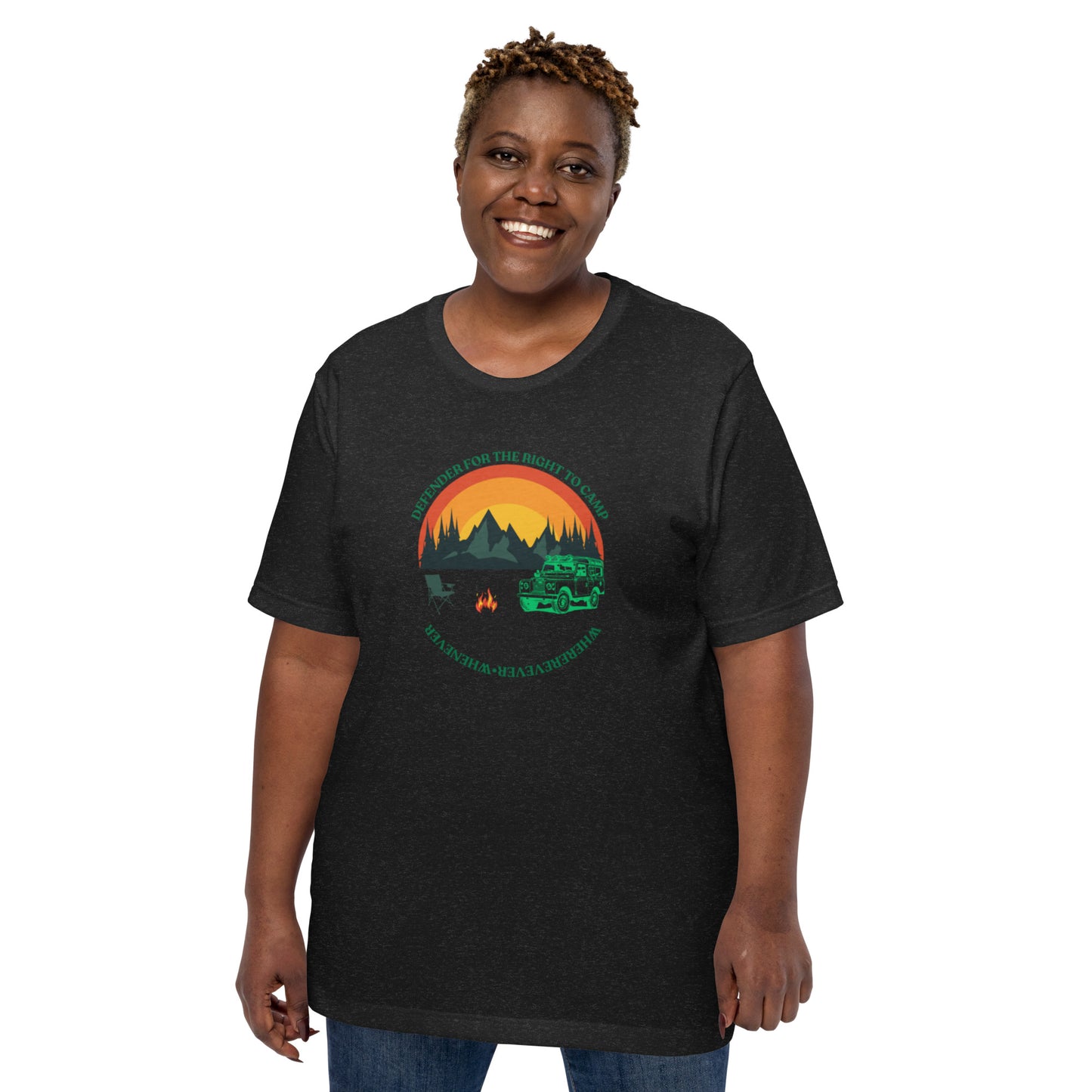 Camping t-shirt