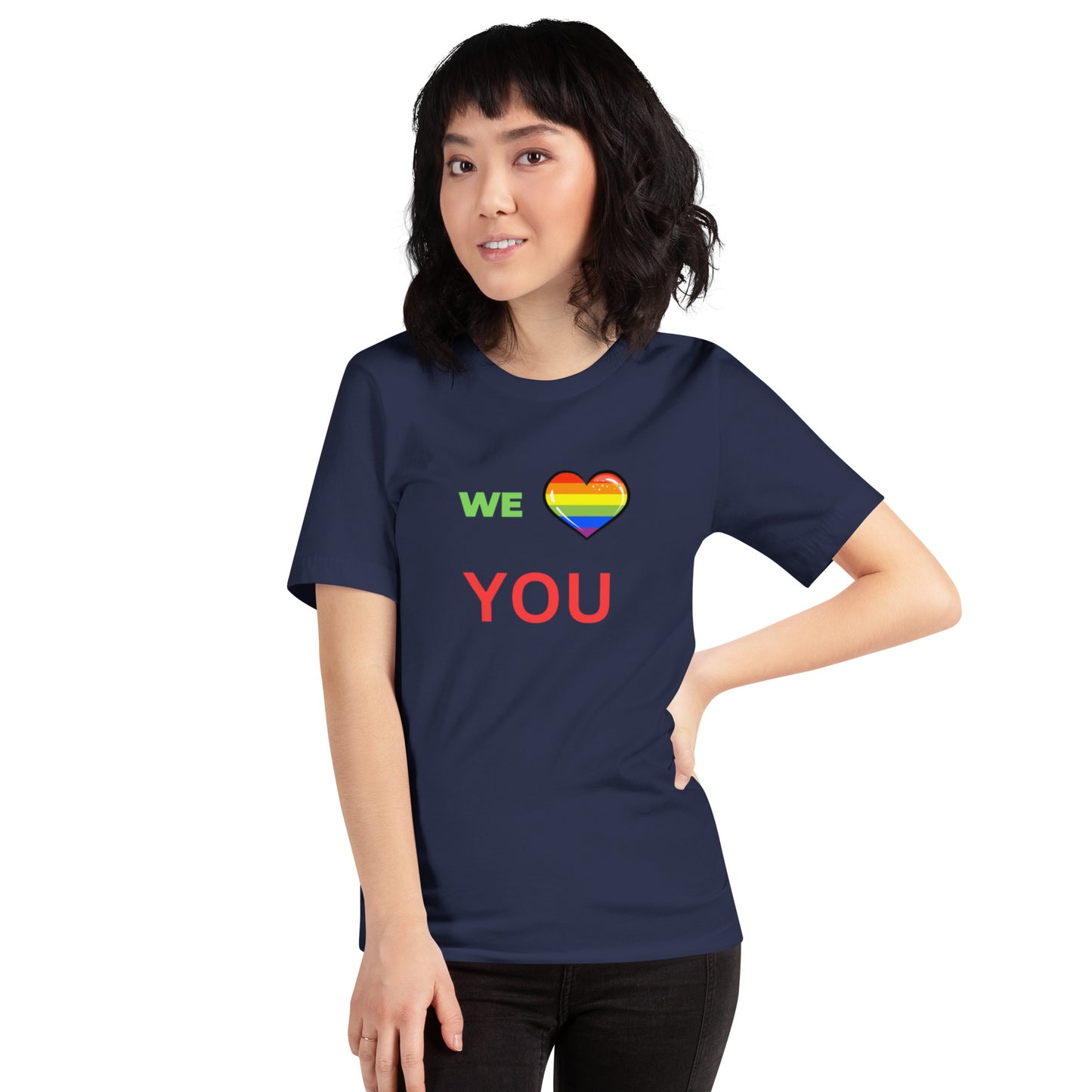 We love you T shirt