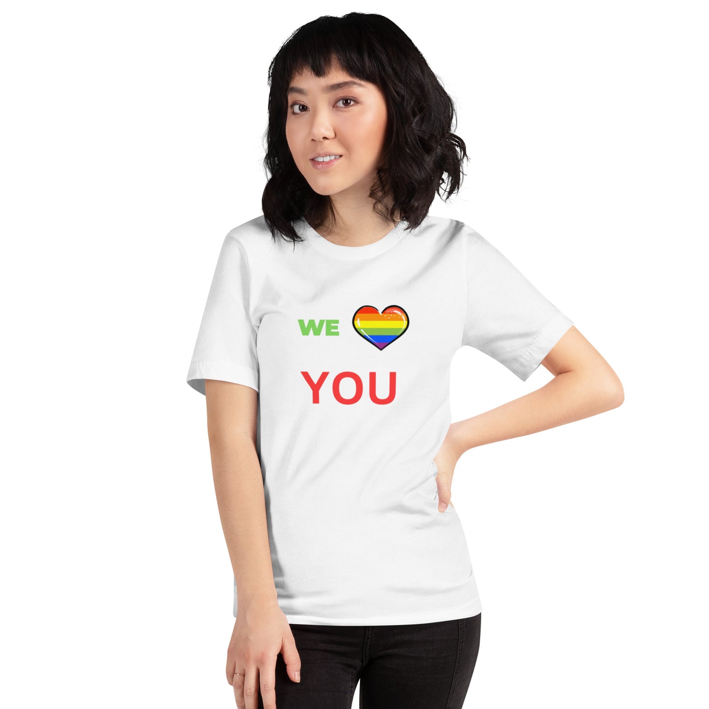 We love you T shirt