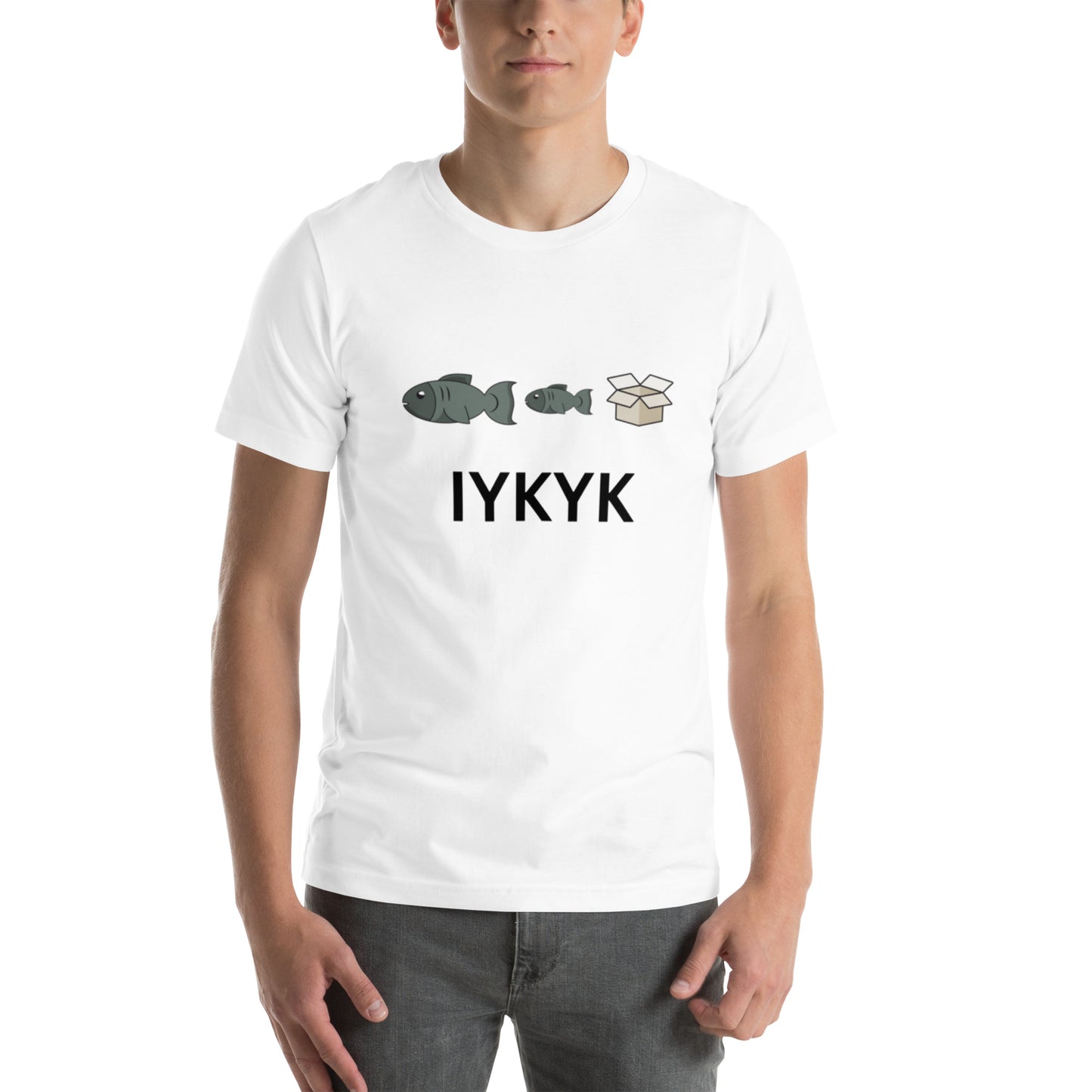 Big fish little fish t-shirt