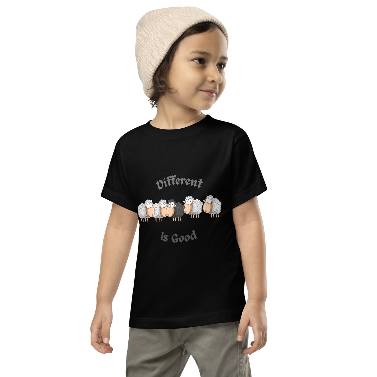 Toddler Different is good Short Sleeve Tee