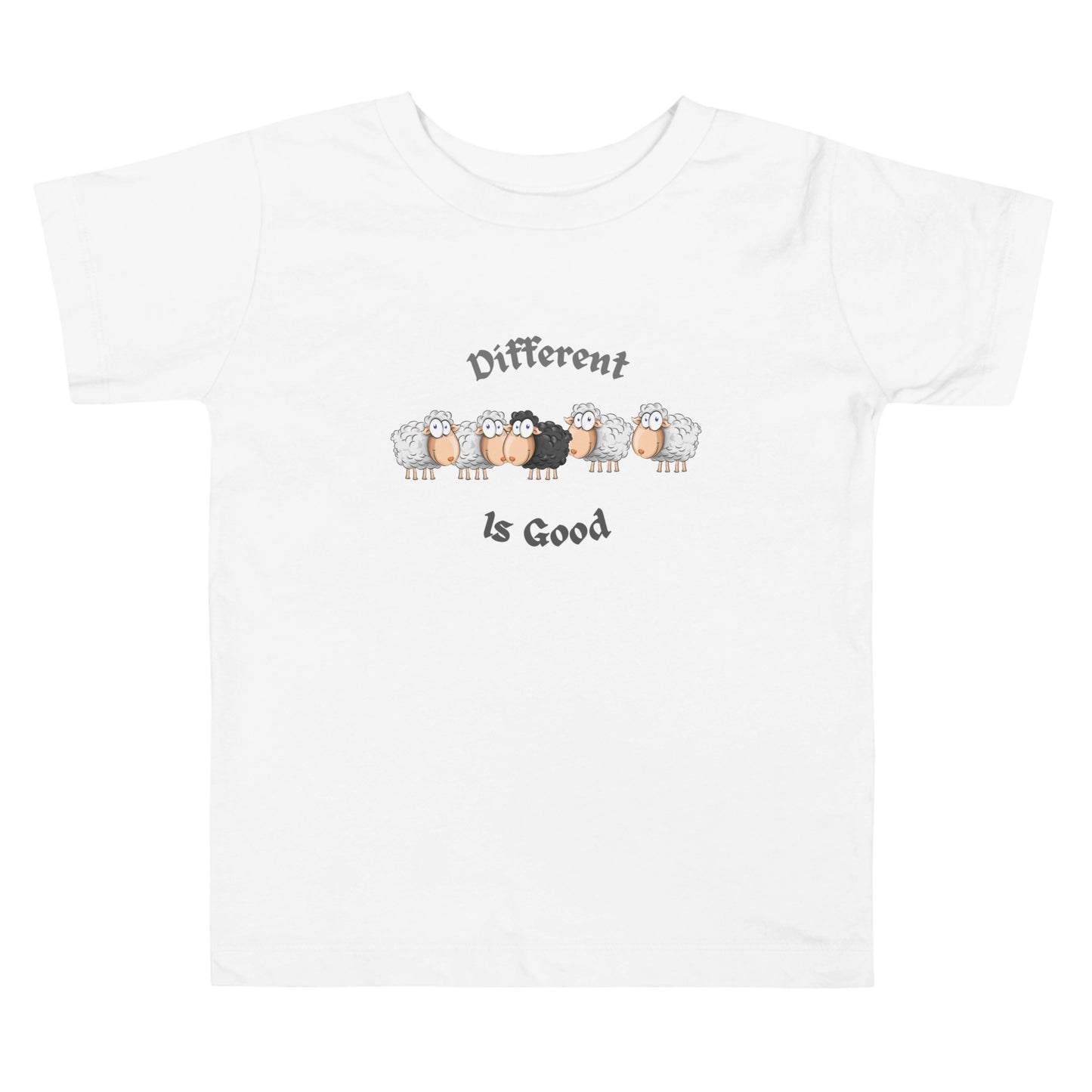 Toddler Different is good Short Sleeve Tee