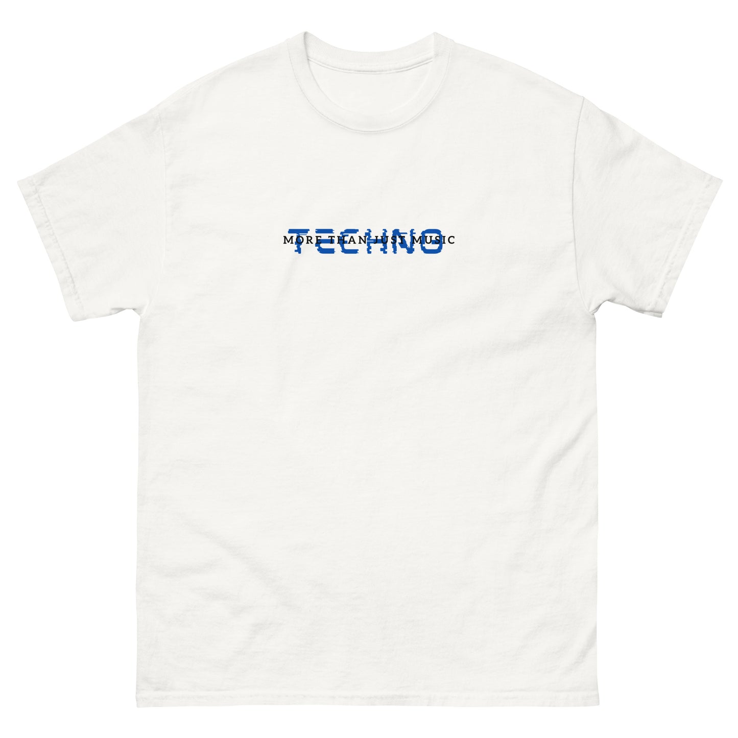 More than just music techno Unisex classic tee