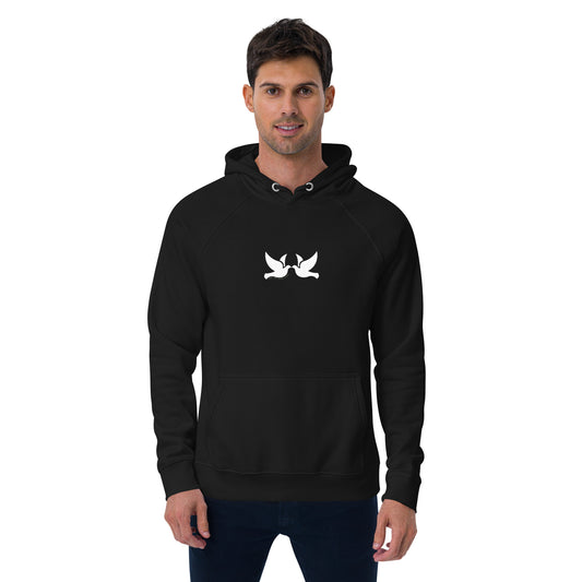 Double dove eco raglan hoodie