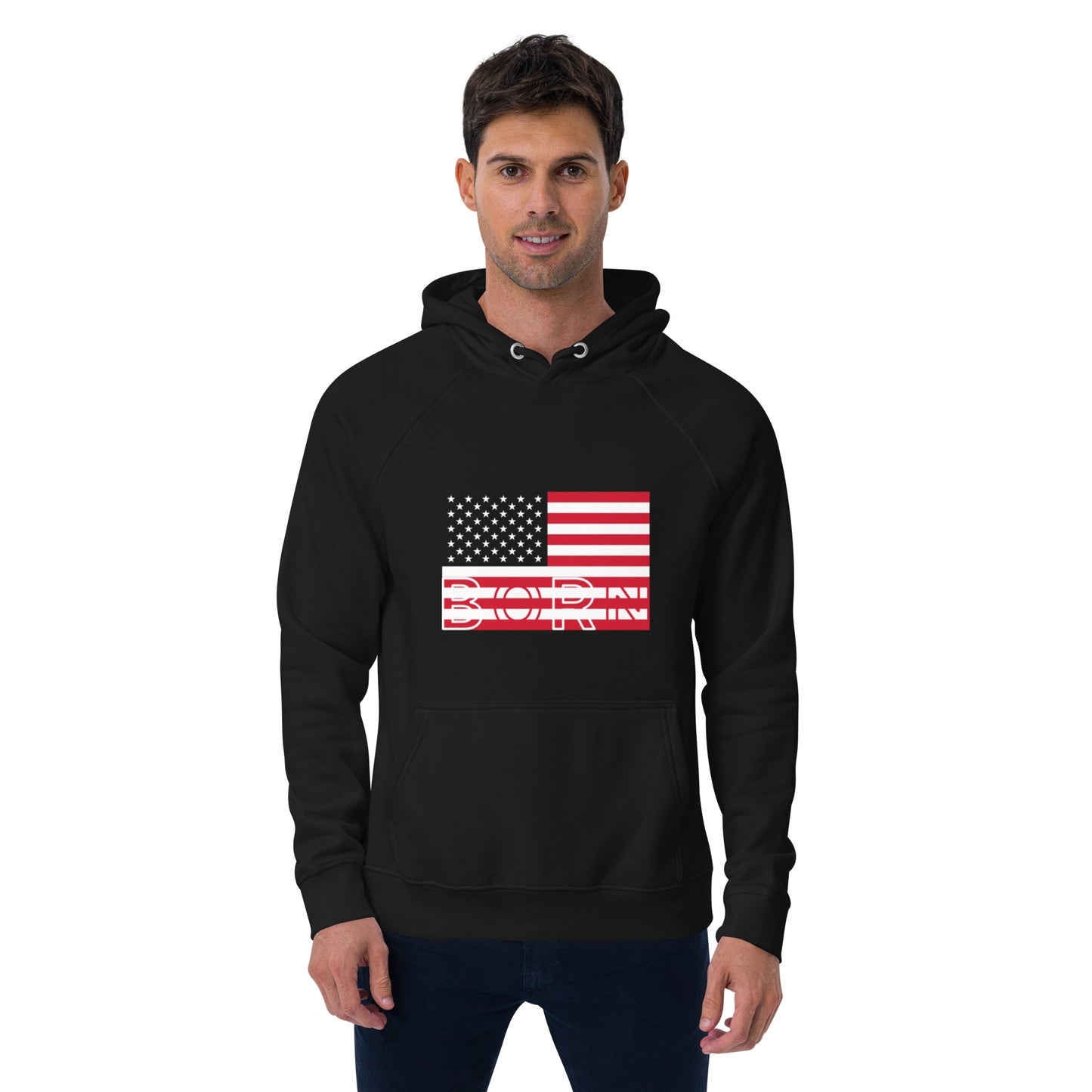 Born in the US unisex hoodie