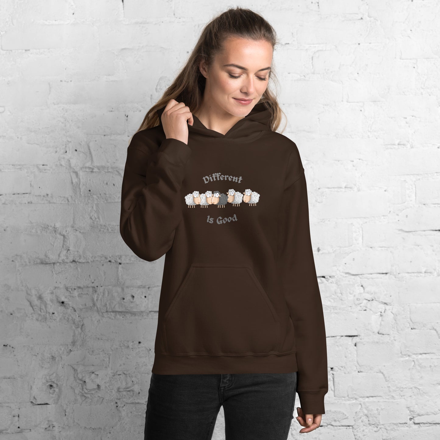 Unisex Different is good Hoodie