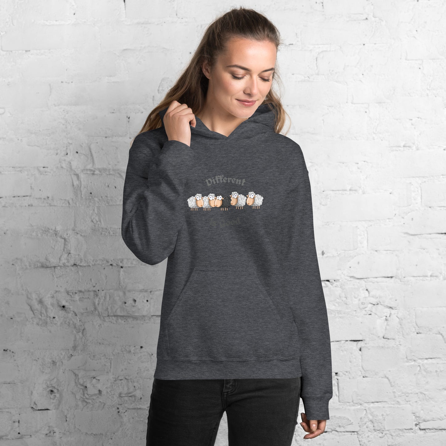 Unisex Different is good Hoodie