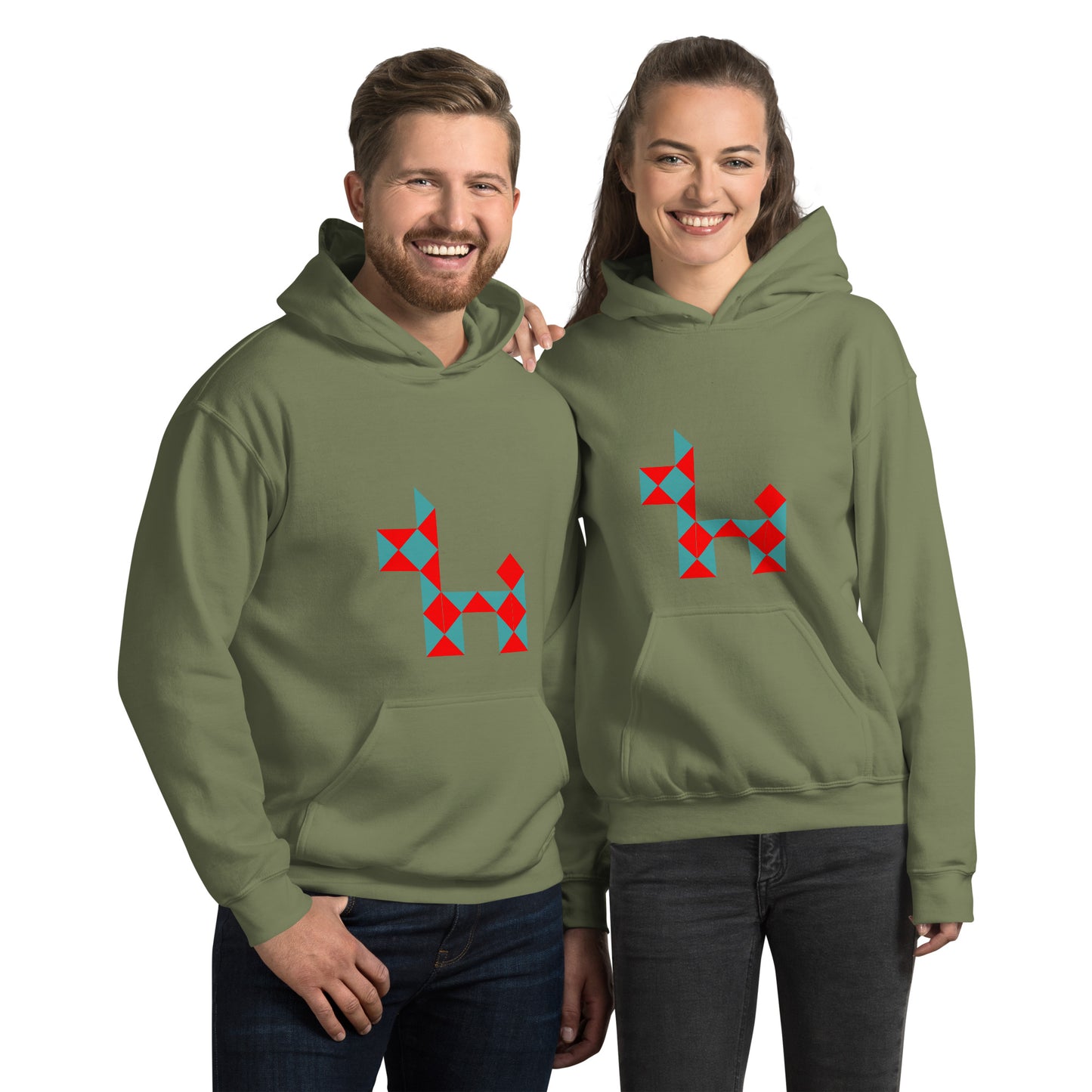 Unisex rubix dog Hoodie