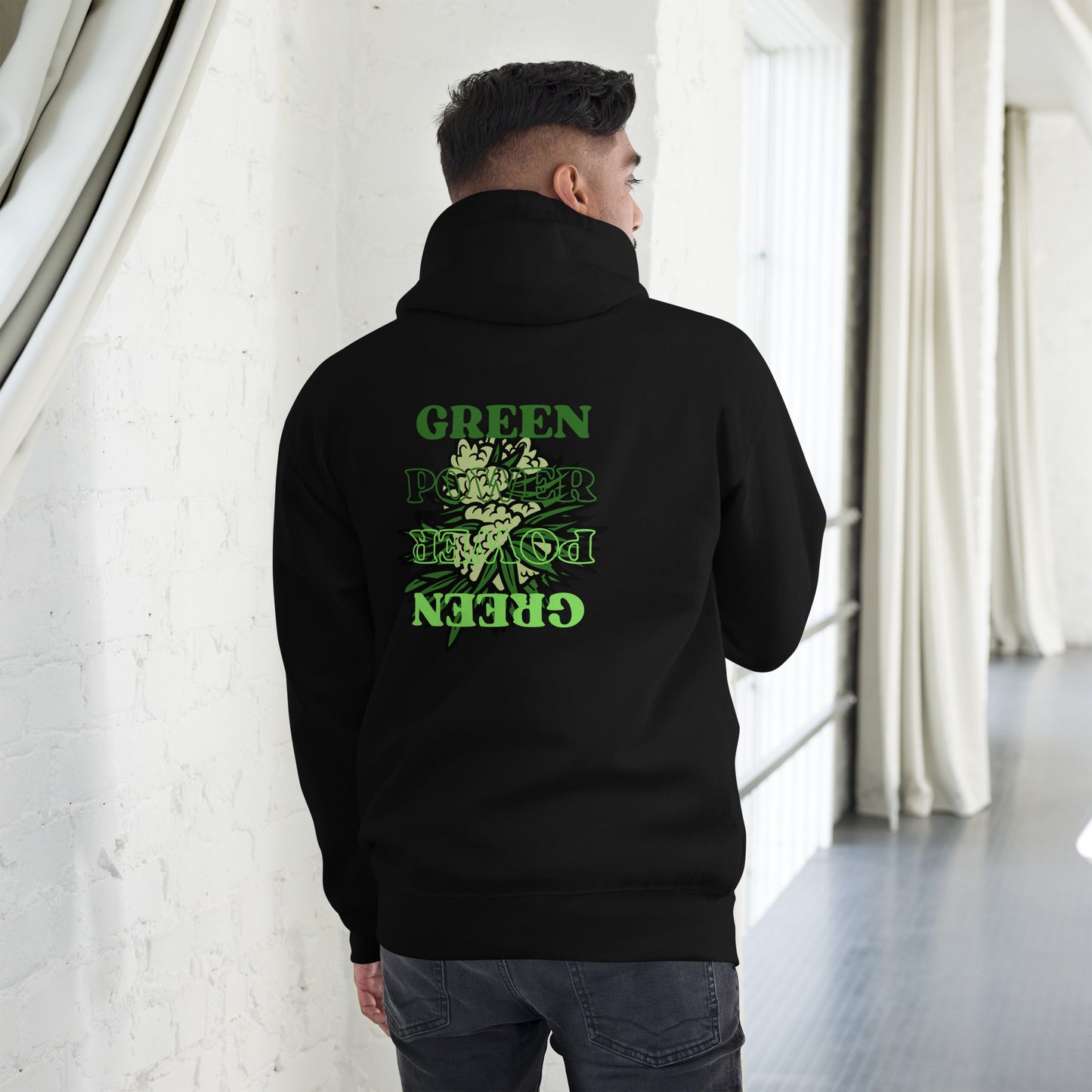 I believe in green power Hoodie