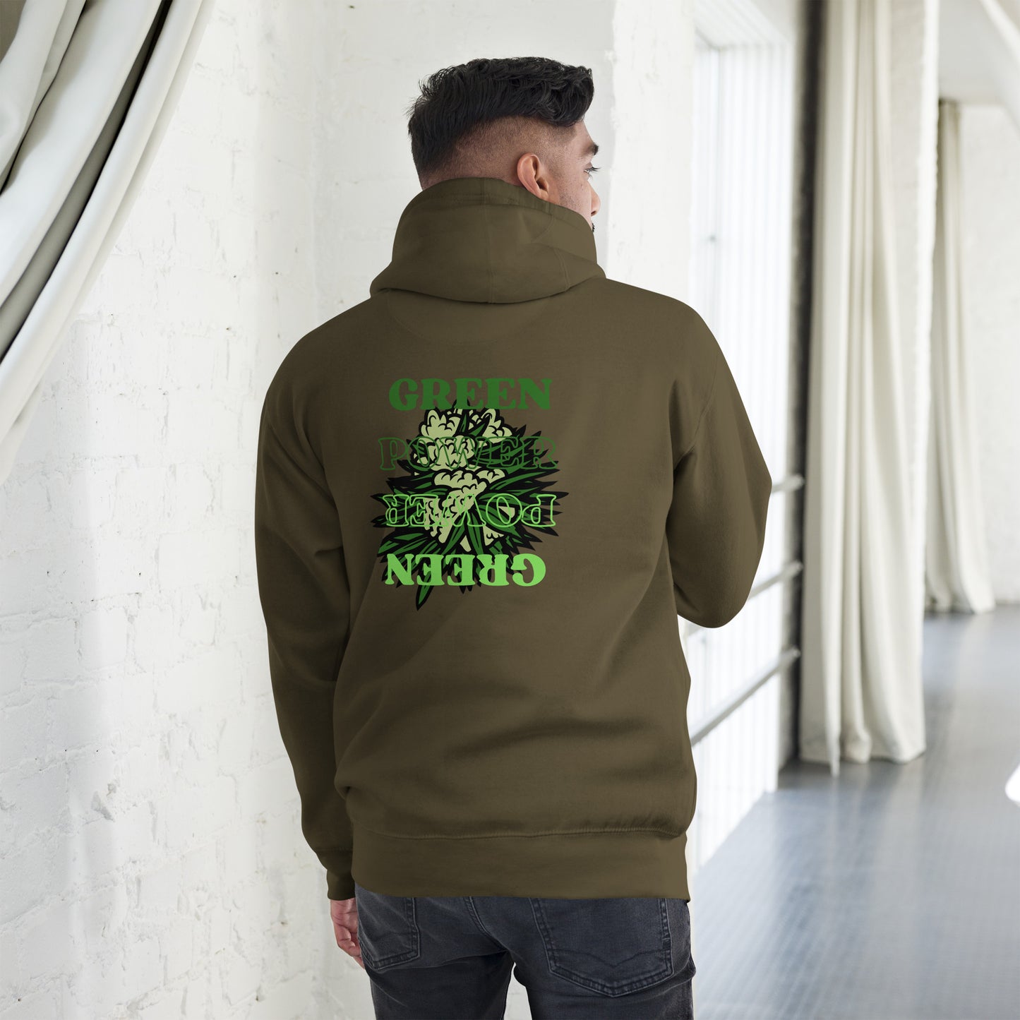 Believe in green power Hoodie