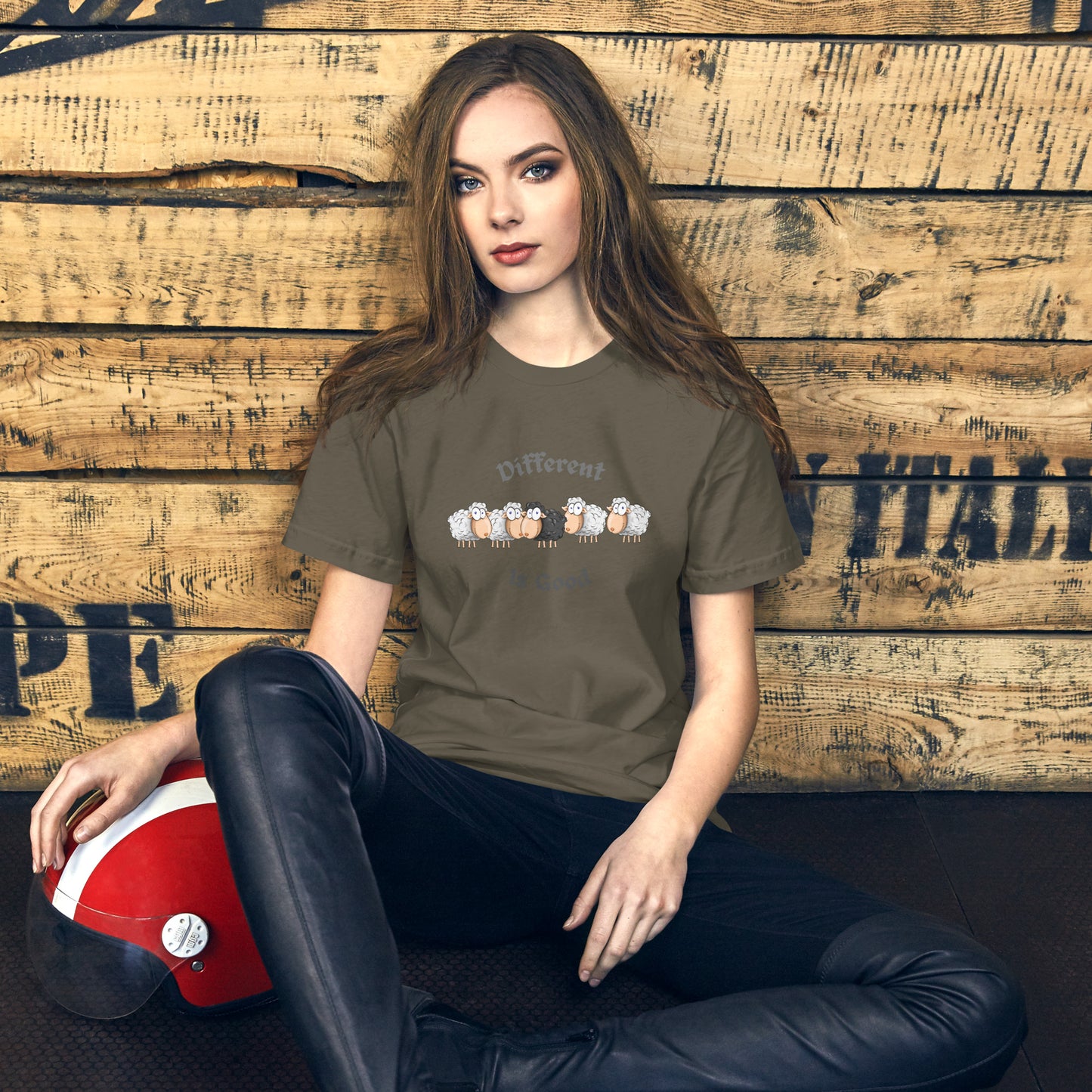 Unisex Different is good t-shirt