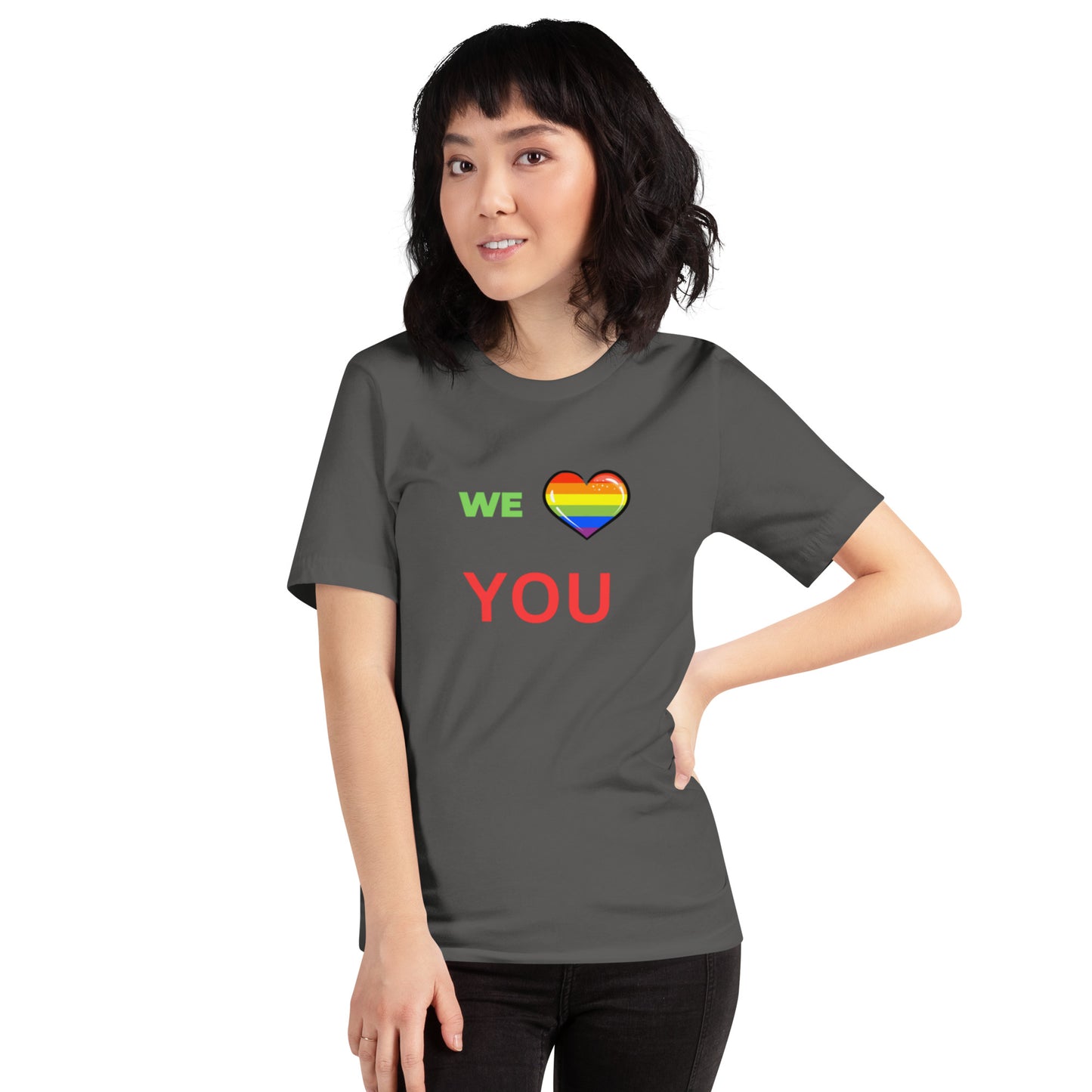 We love you T shirt