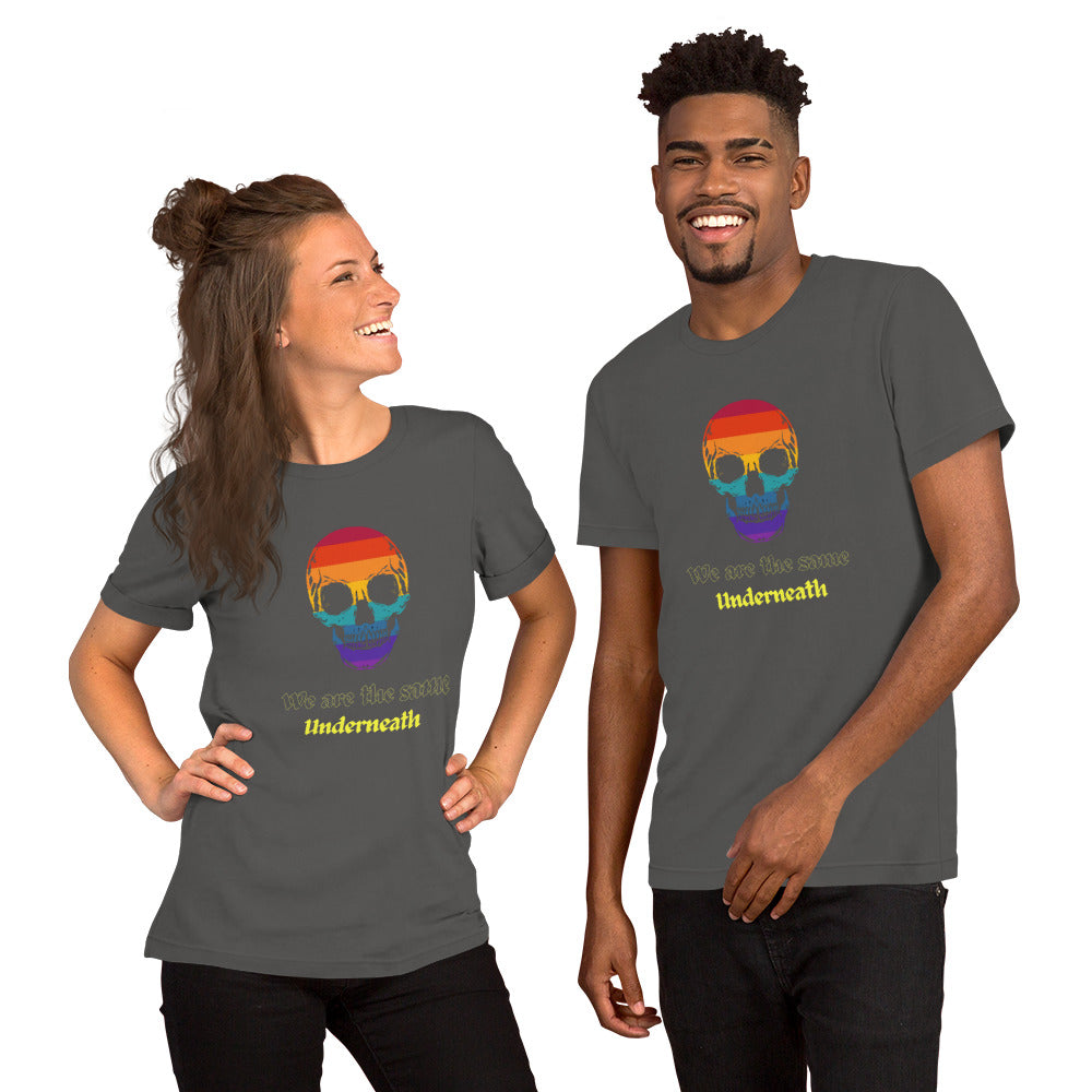 We are all the same t-shirt
