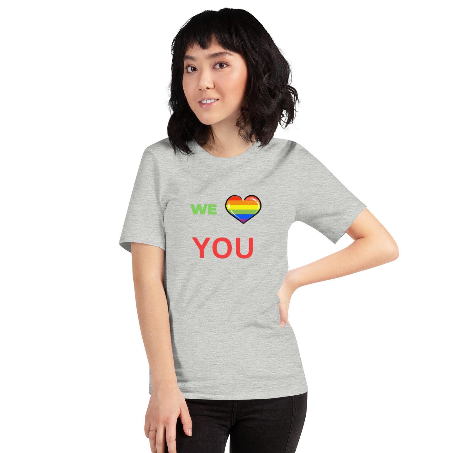We love you T shirt