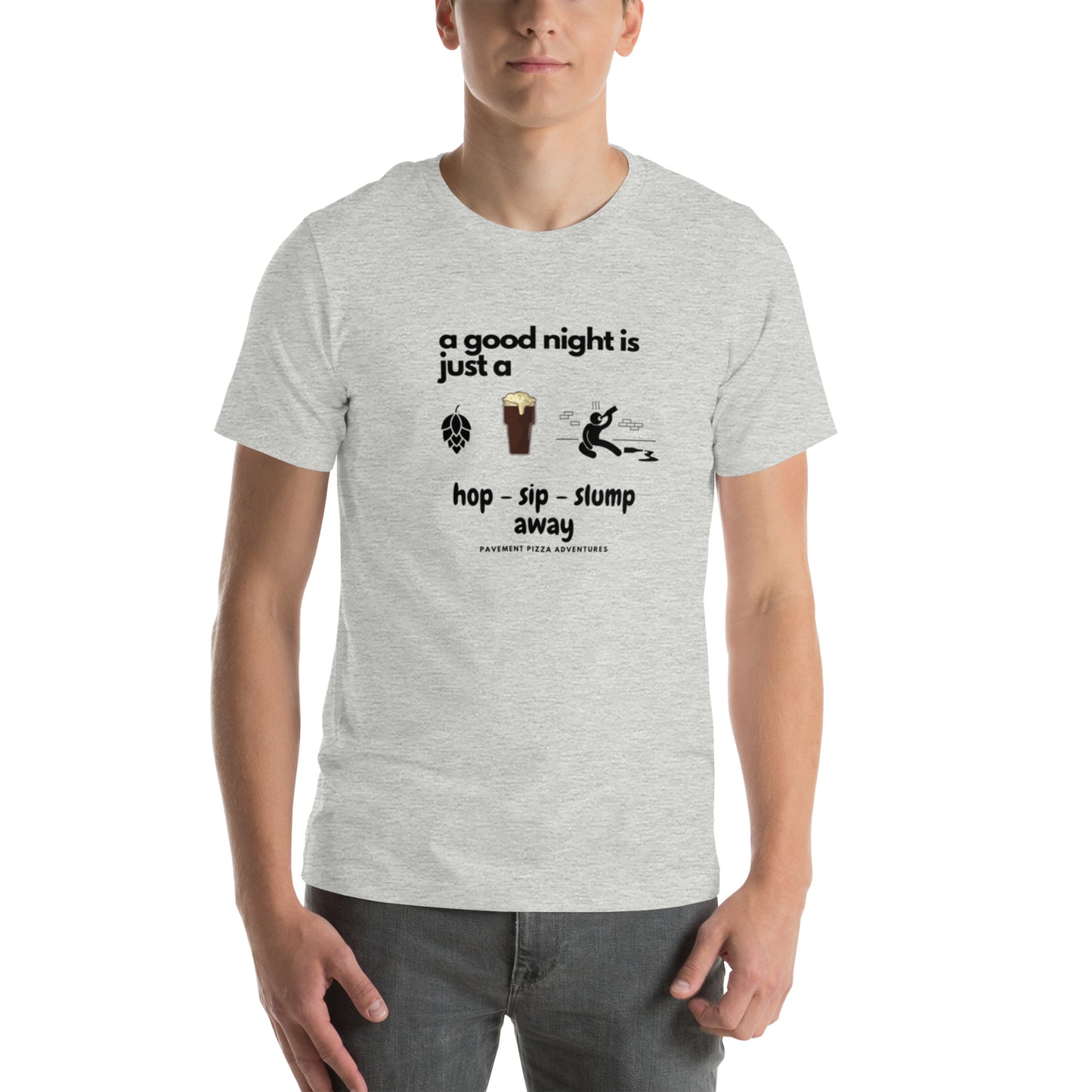 Hop sip slump t-shirt