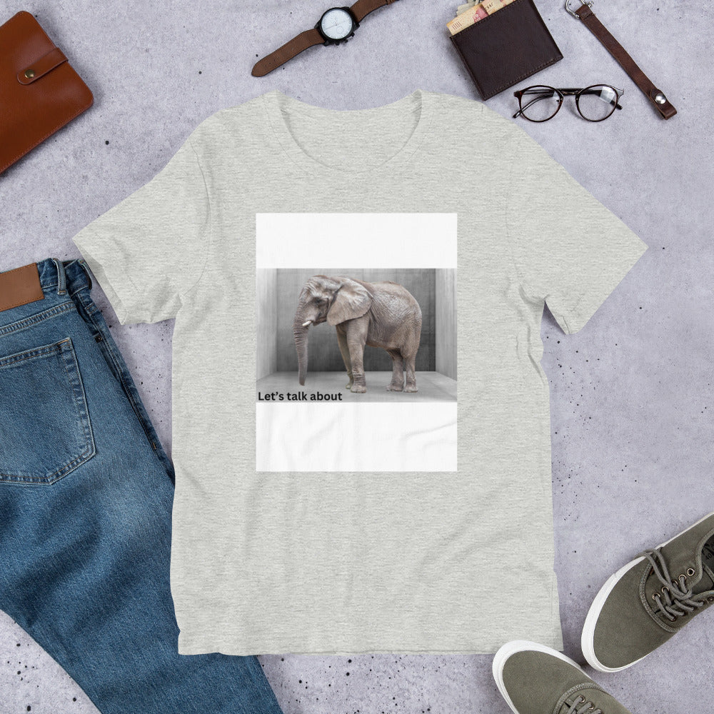 Elephant in the room t-shirt