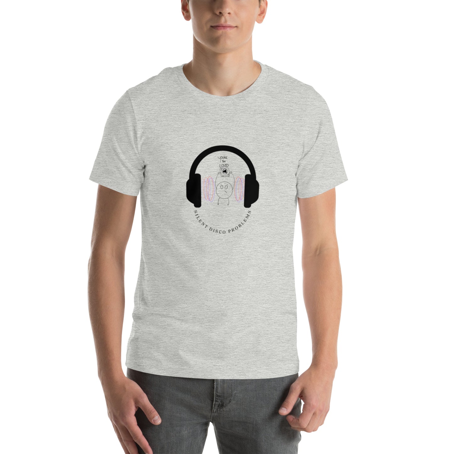 Silent disco problems t-shirt