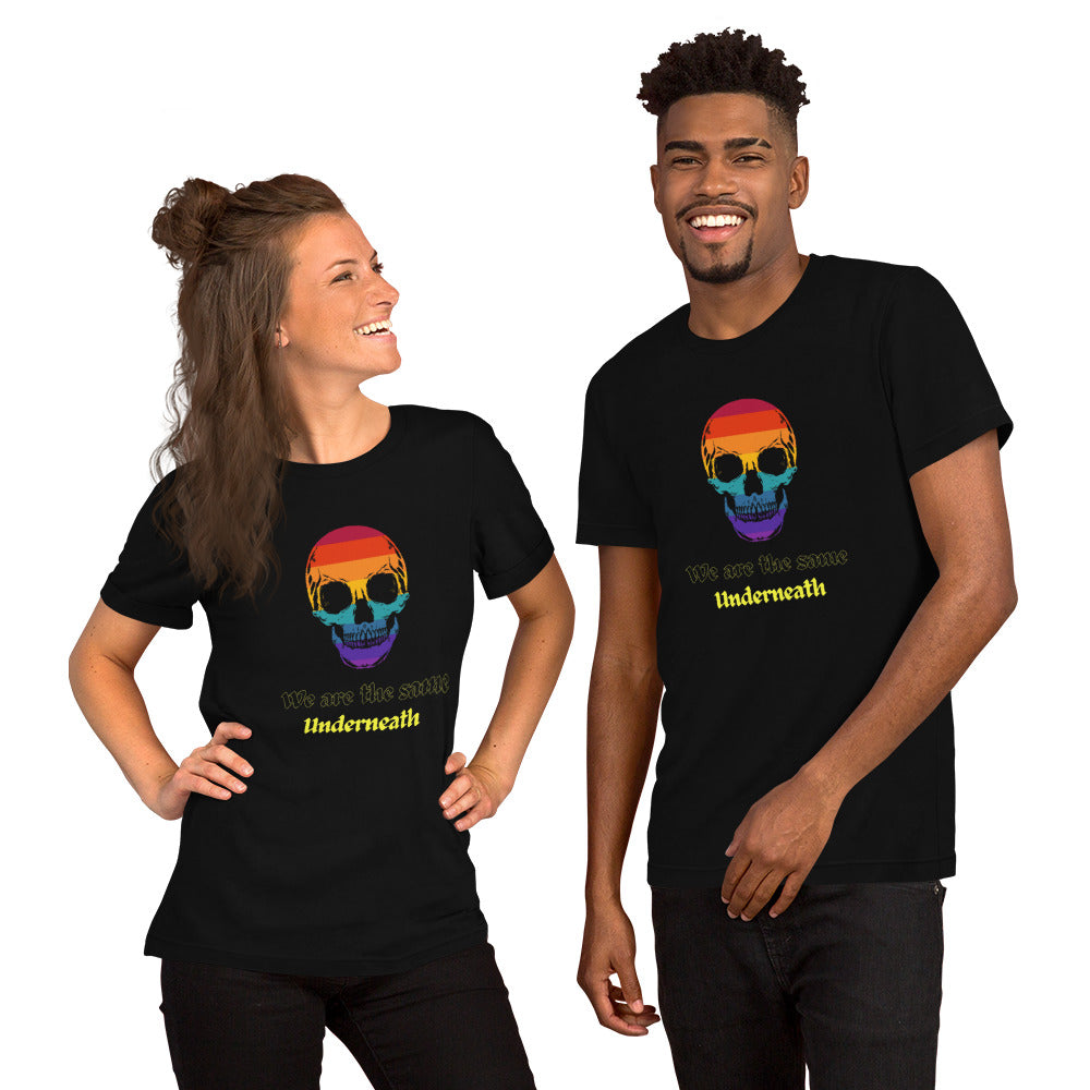 We are all the same t-shirt