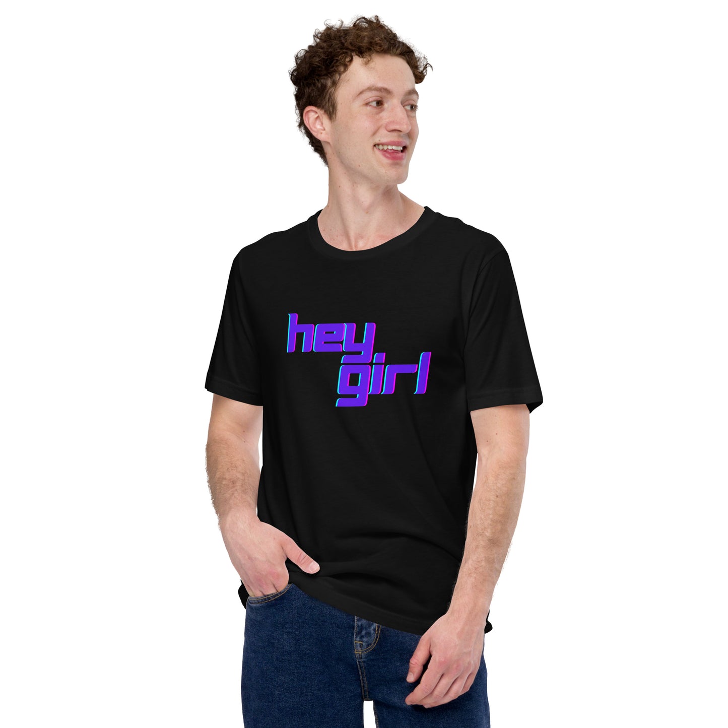 Unisex Hey girl t-shirt