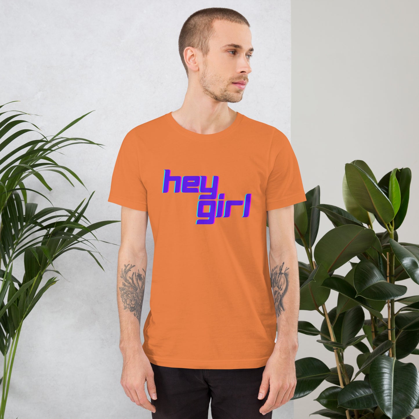 Unisex Hey girl t-shirt