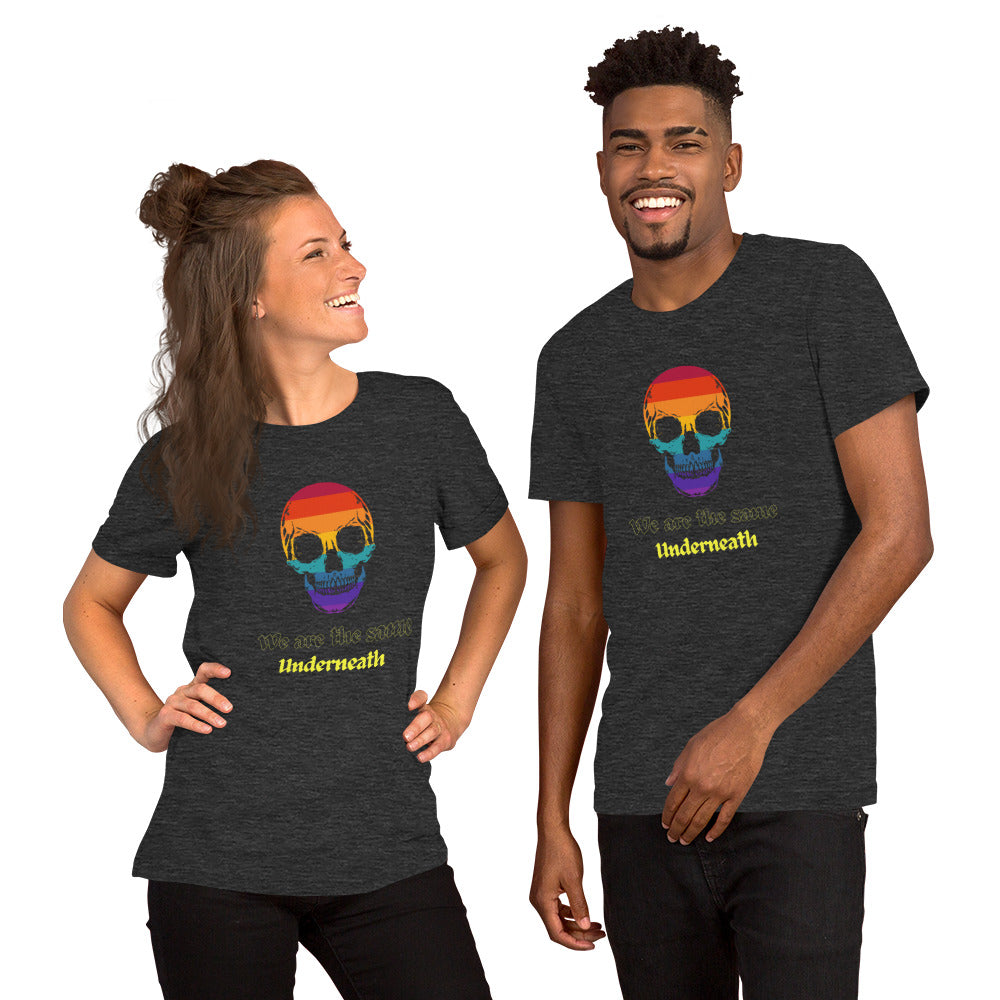 We are all the same t-shirt