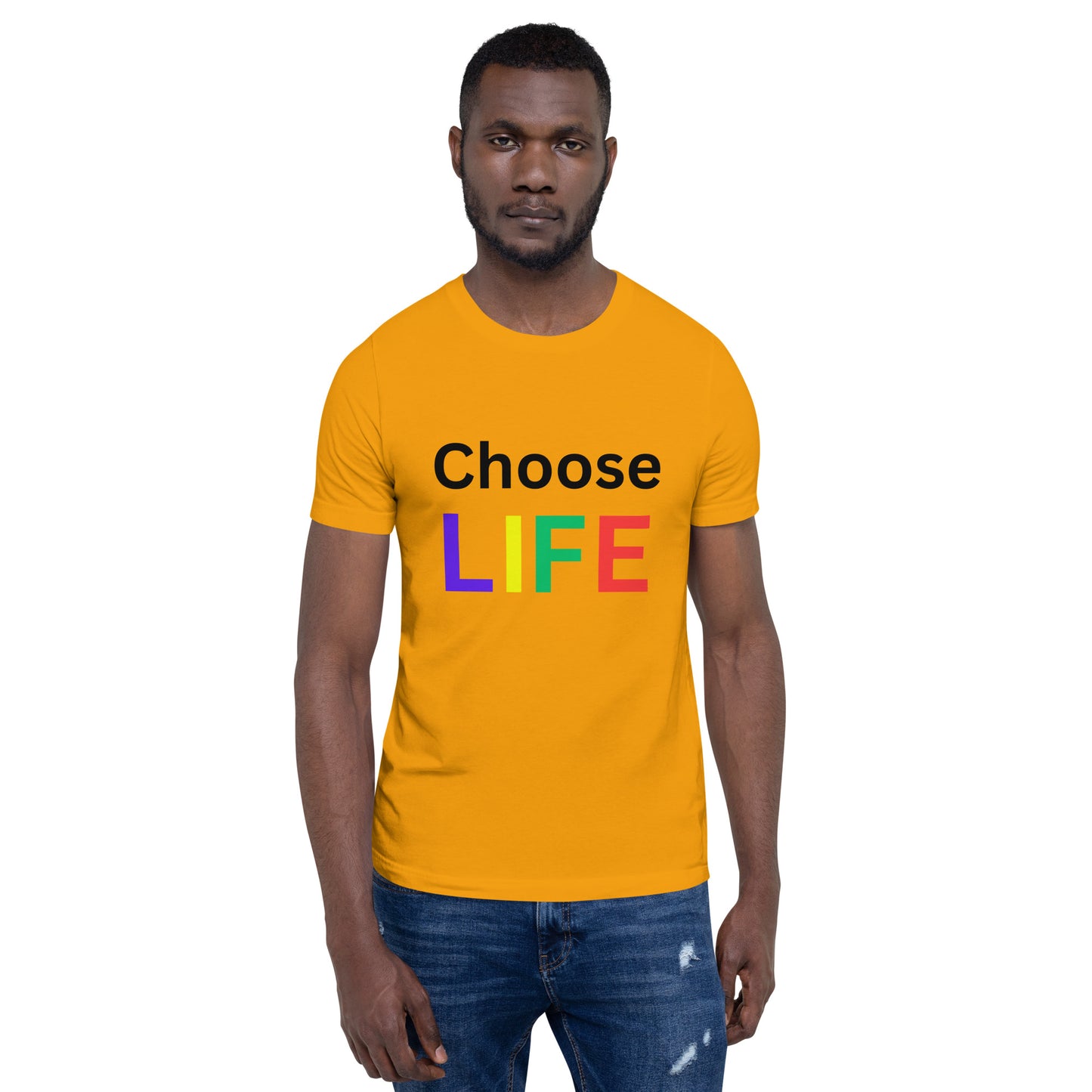 Unisex choose life t-shirt