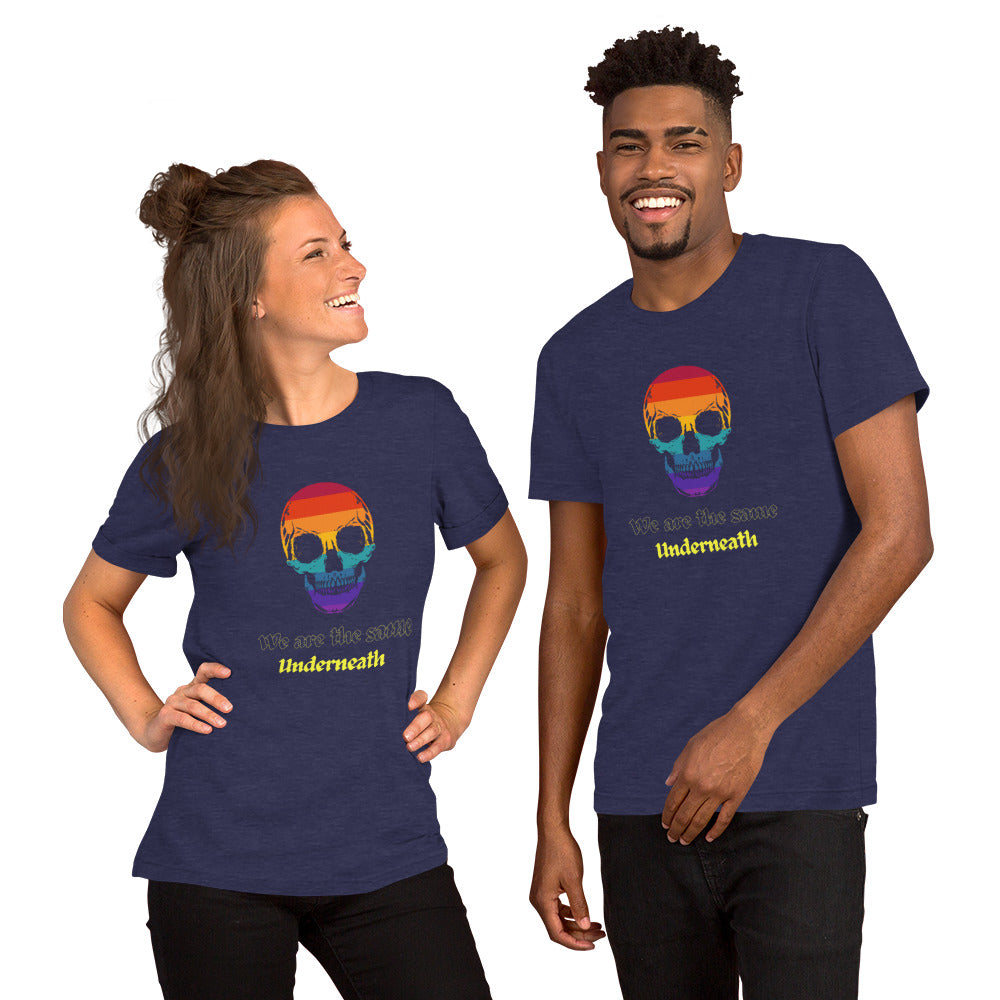 We are all the same t-shirt