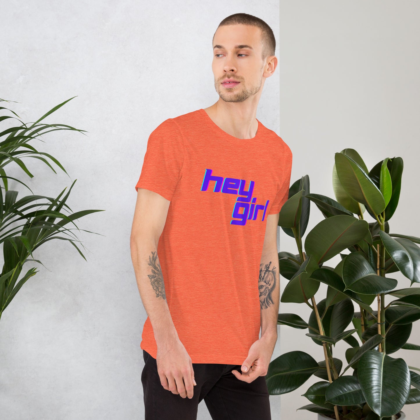 Unisex Hey girl t-shirt