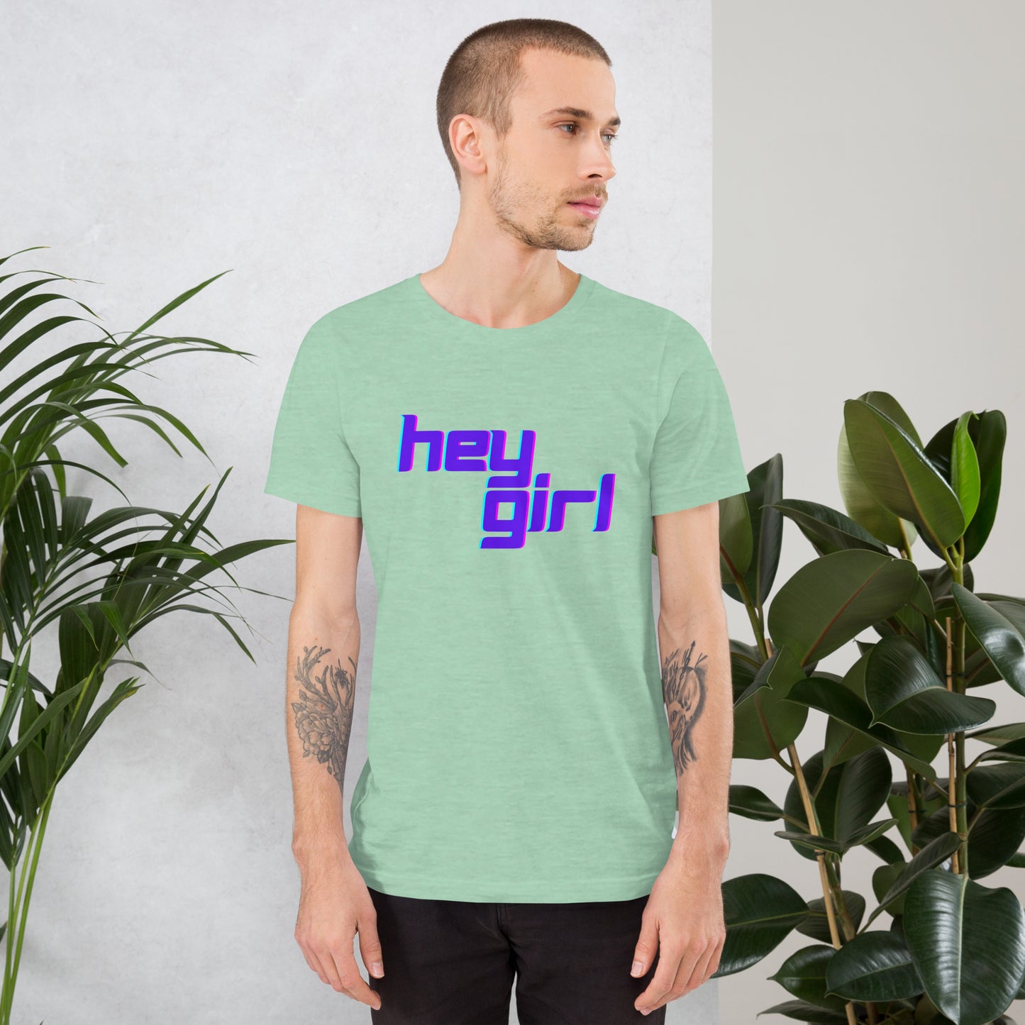 Unisex Hey girl t-shirt