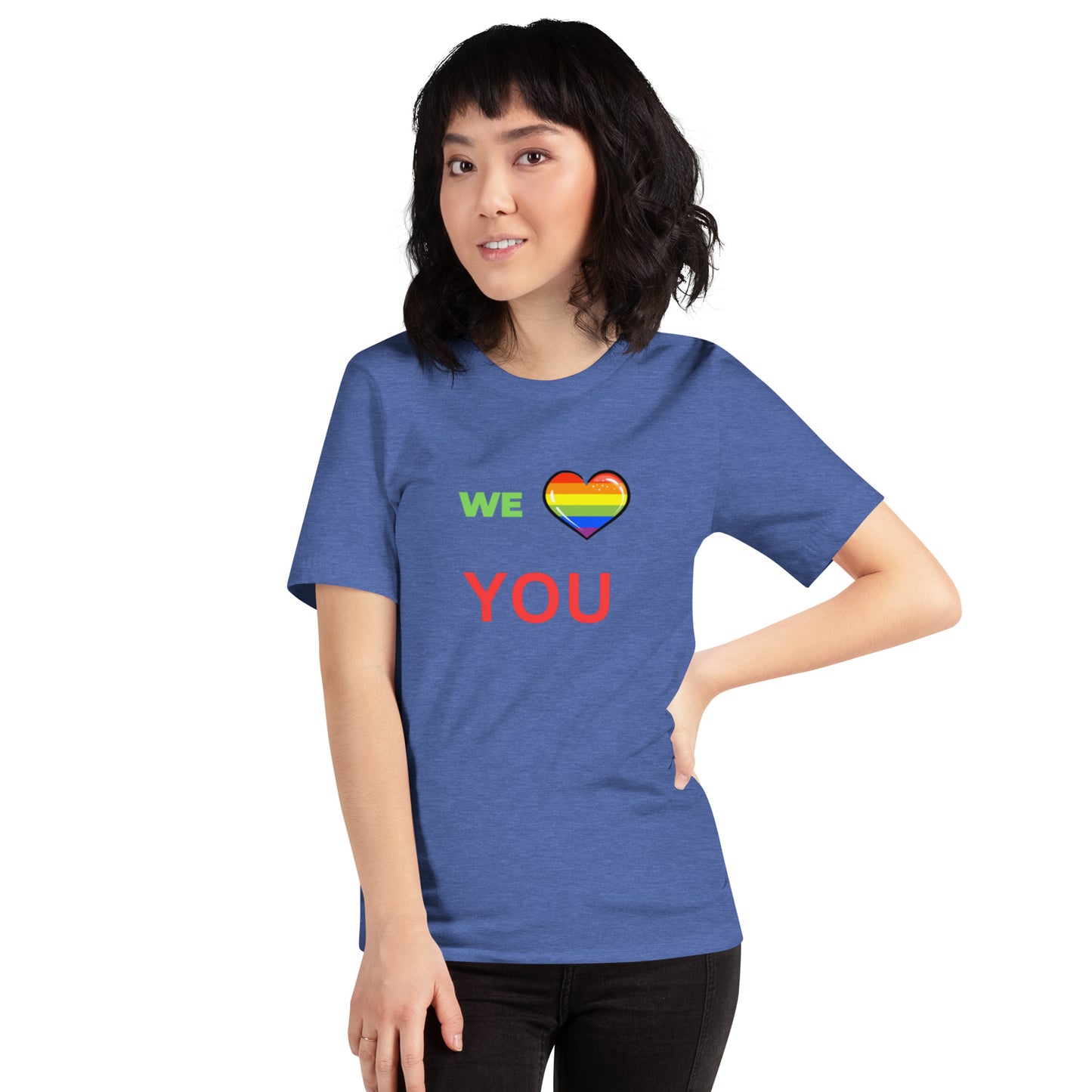 We love you T shirt