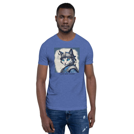 Cats are cooler adults t-shirt