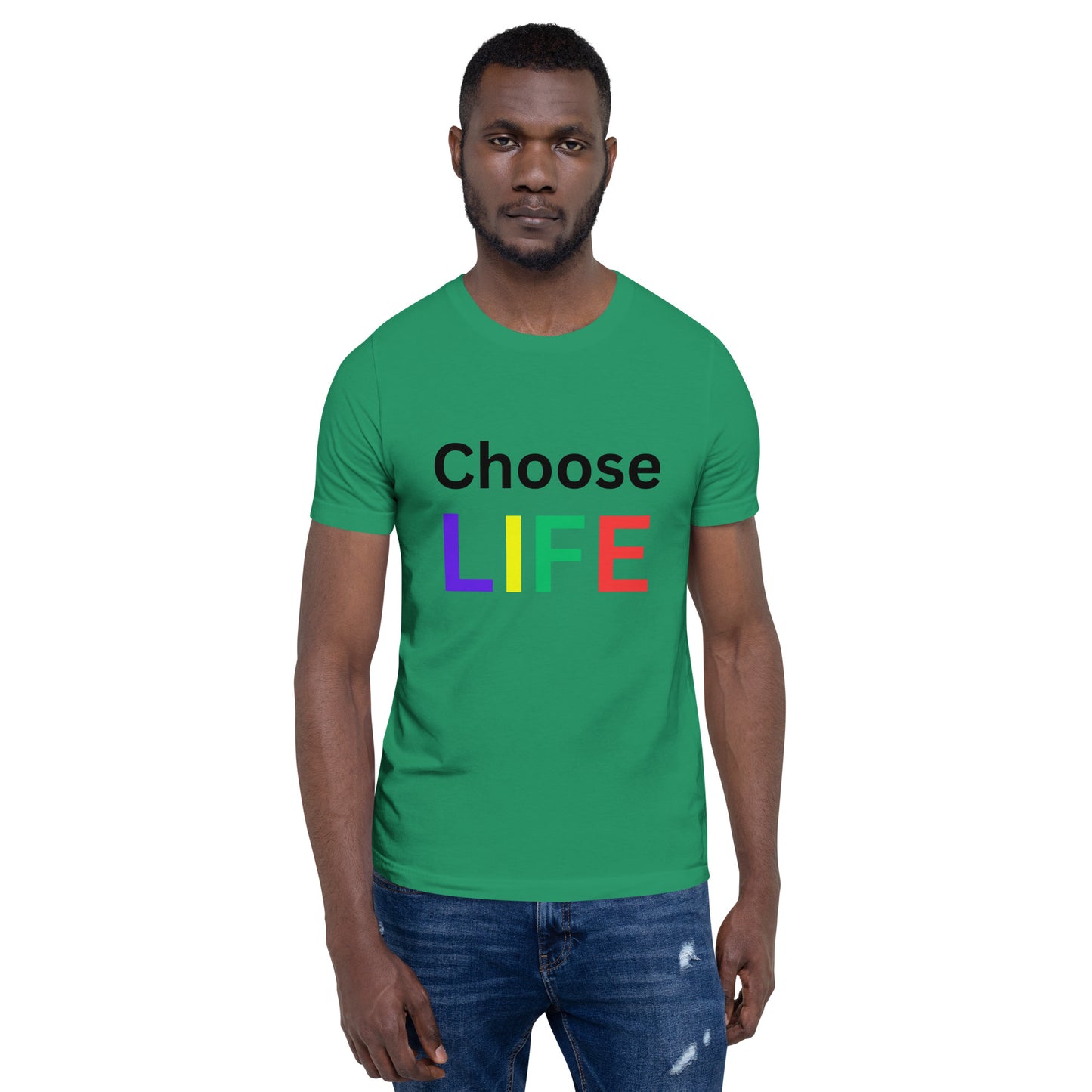 Unisex choose life t-shirt