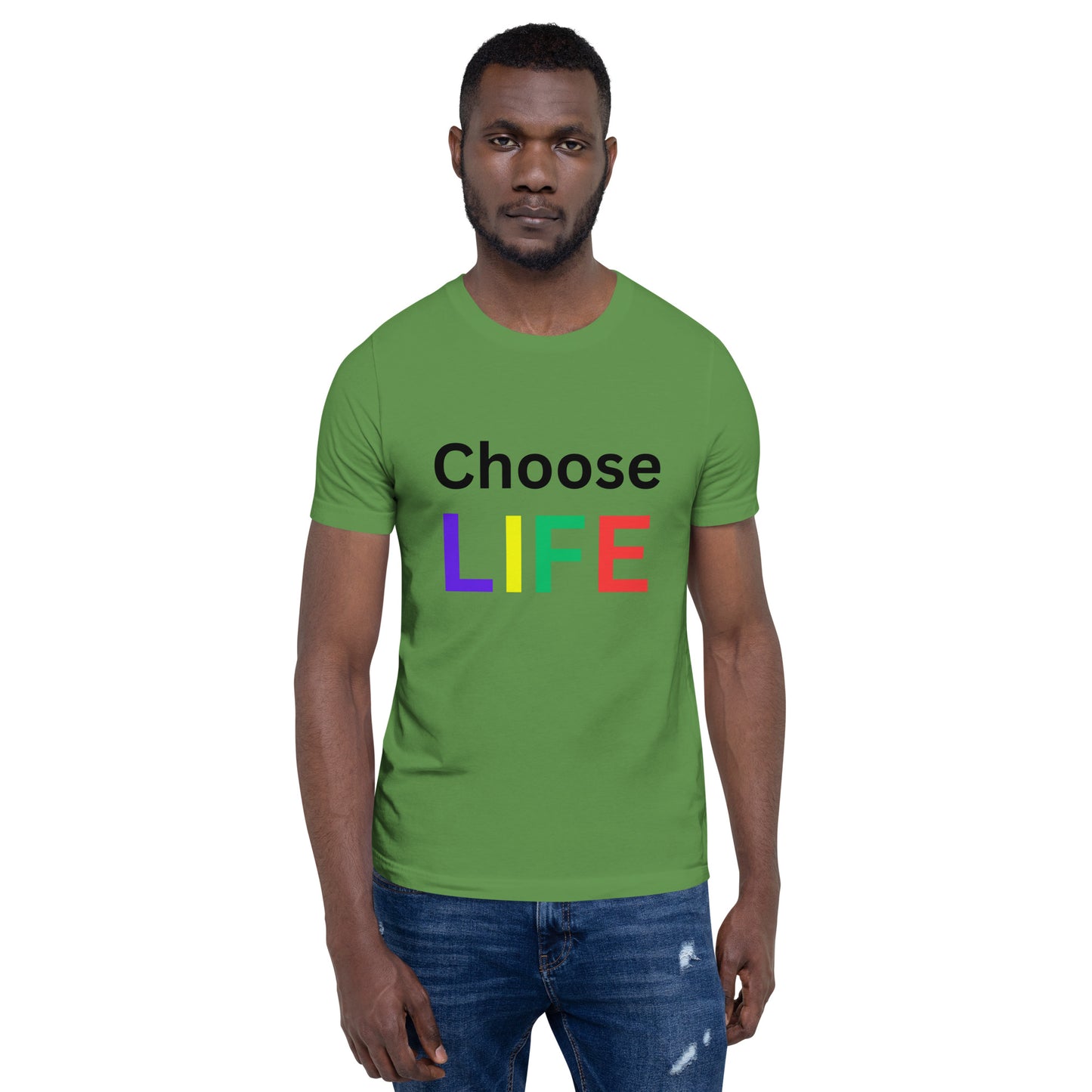 Unisex choose life t-shirt