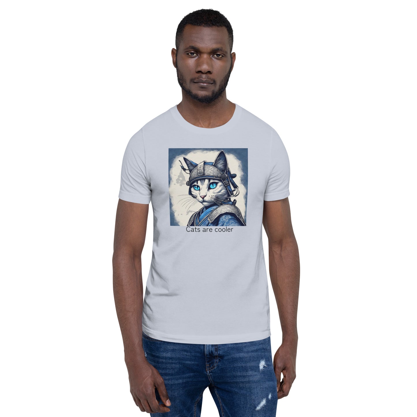 Cats are cooler adults t-shirt