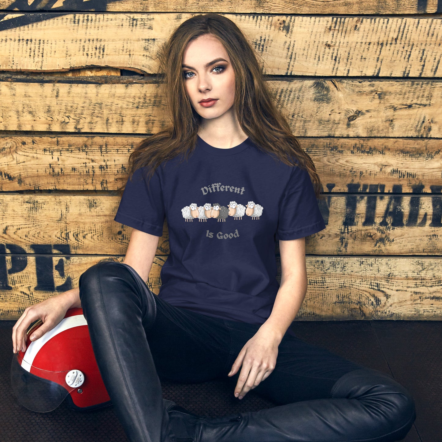 Unisex Different is good t-shirt