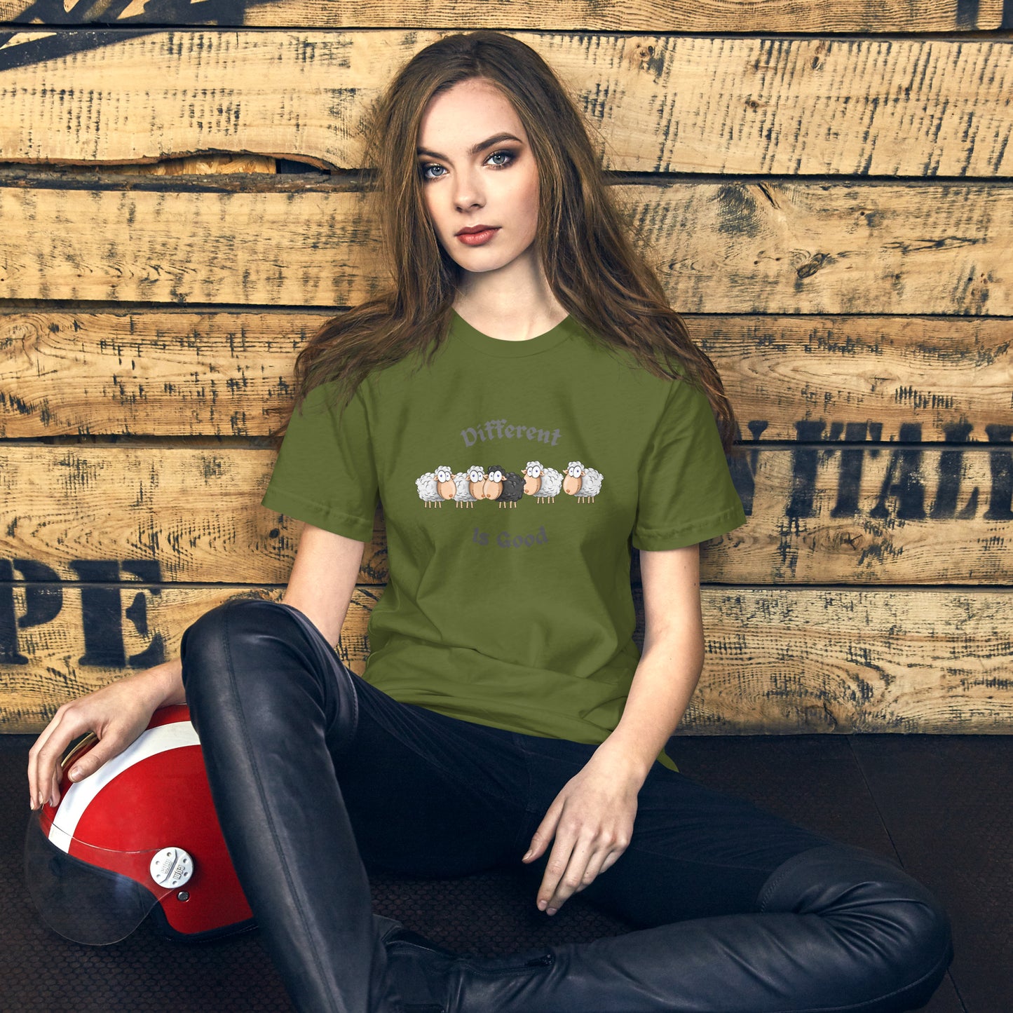 Unisex Different is good t-shirt