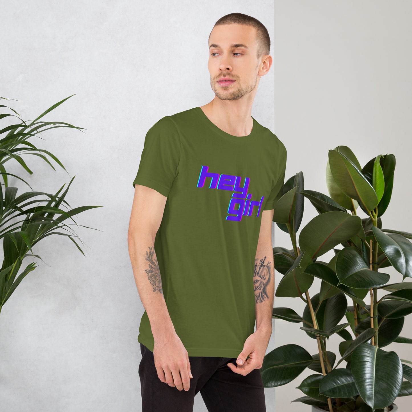 Unisex Hey girl t-shirt