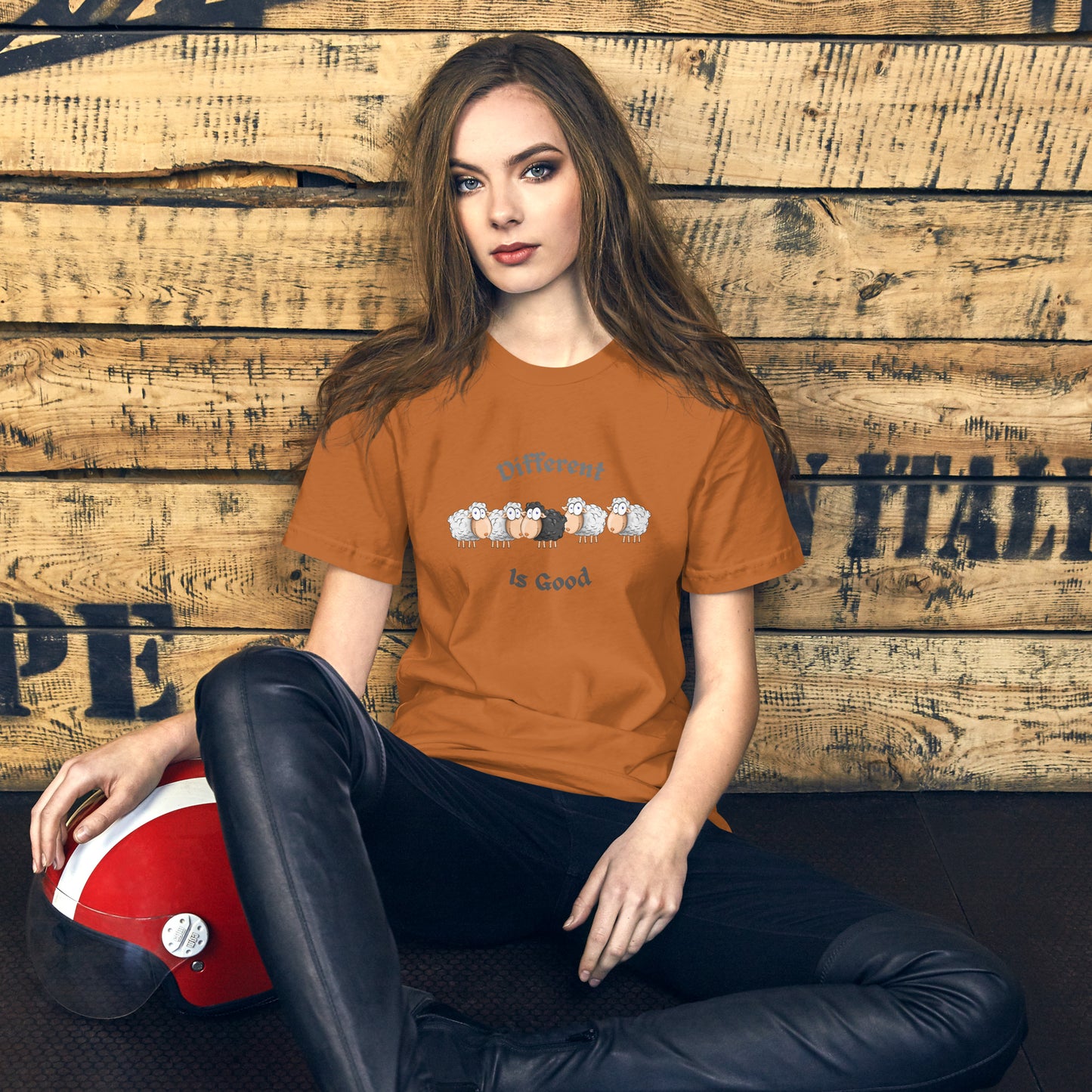 Unisex Different is good t-shirt