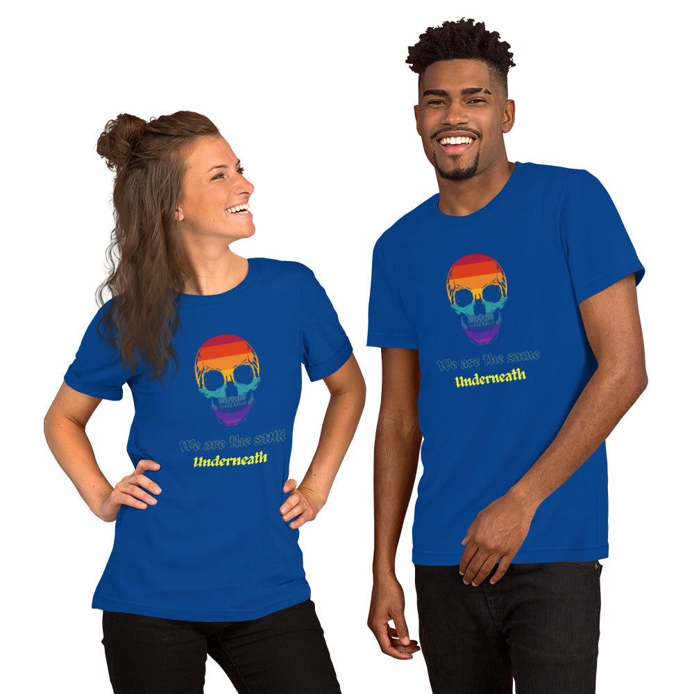 We are all the same t-shirt