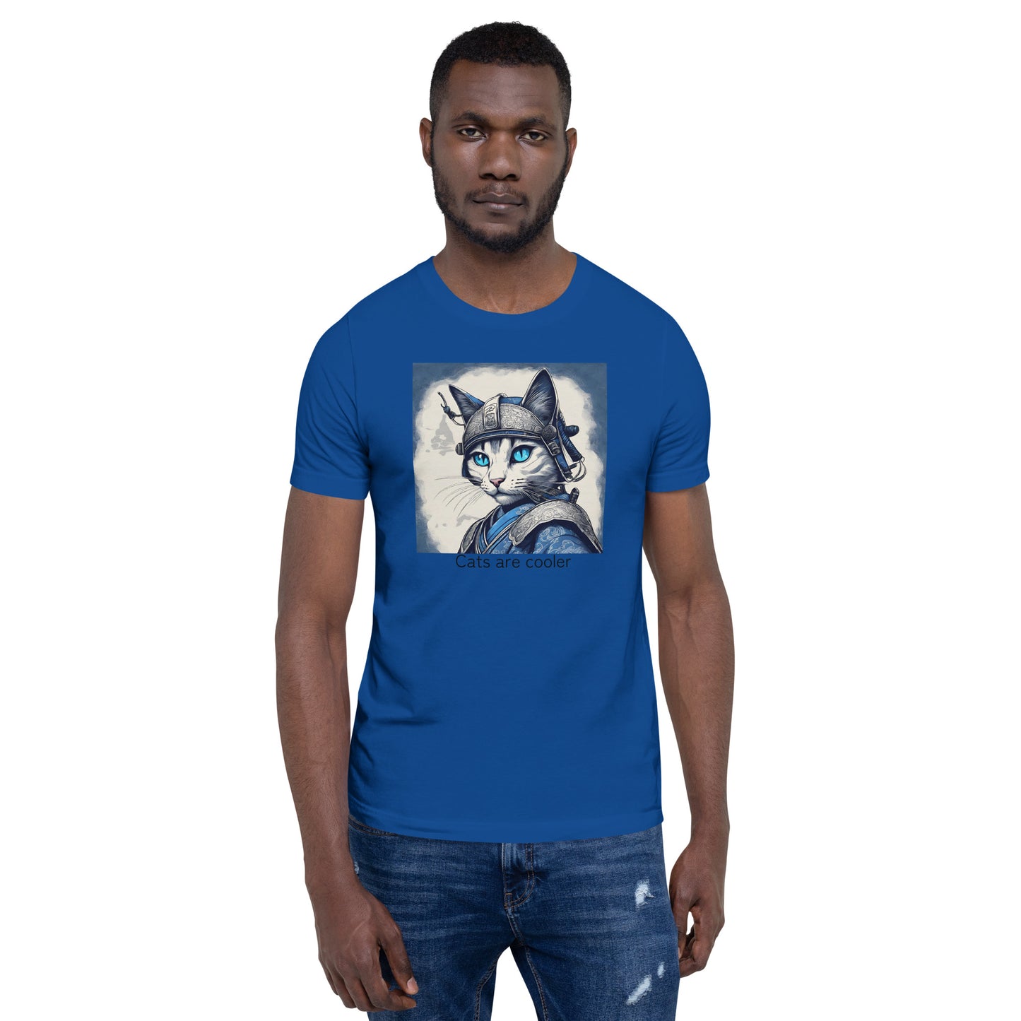 Cats are cooler adults t-shirt