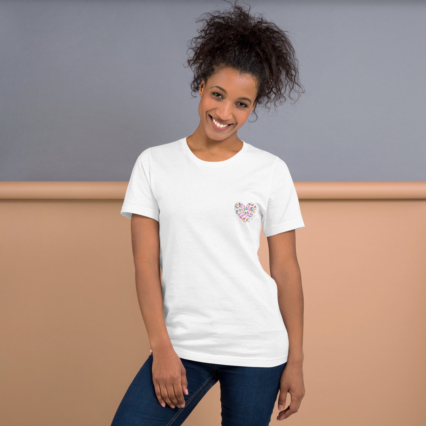 Heart mum t-shirt