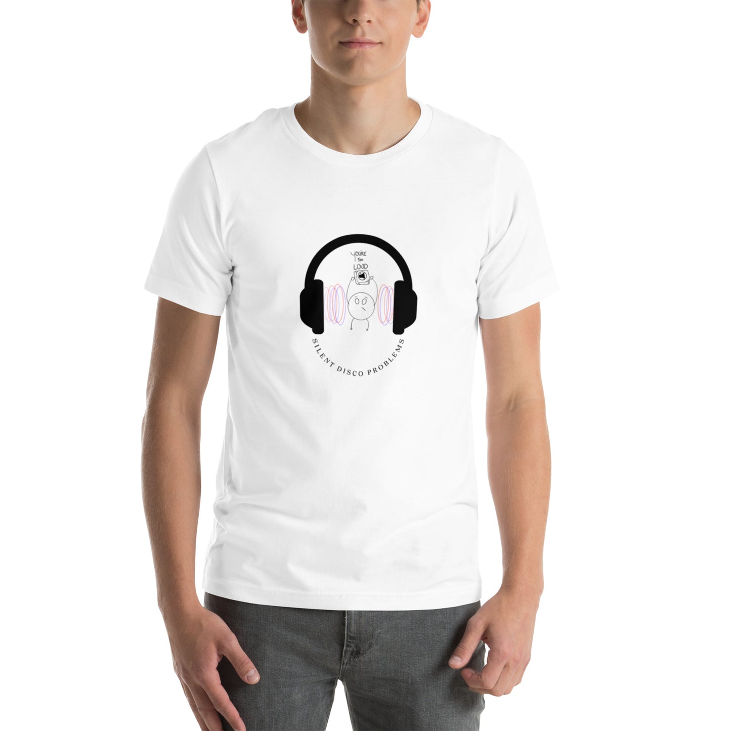 Silent disco problems t-shirt