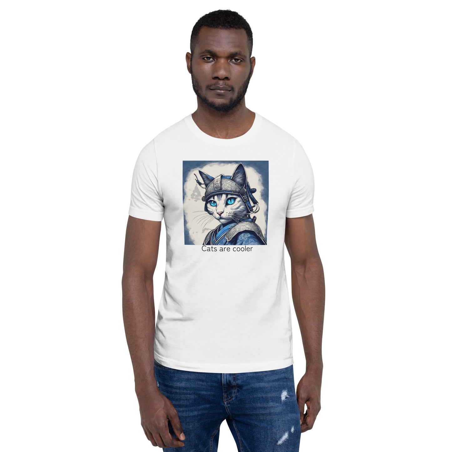 Cats are cooler adults t-shirt