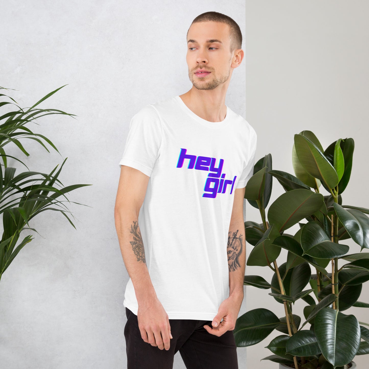 Unisex Hey girl t-shirt