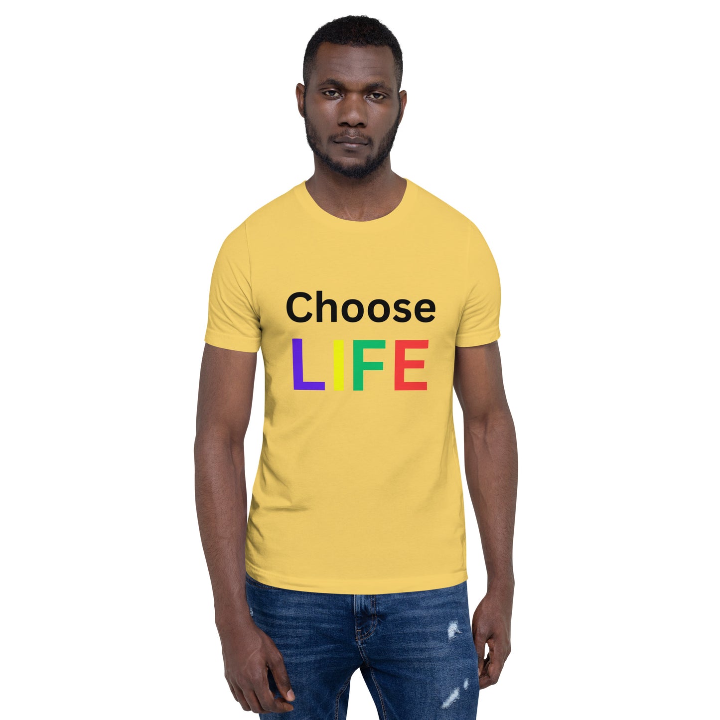 Unisex choose life t-shirt